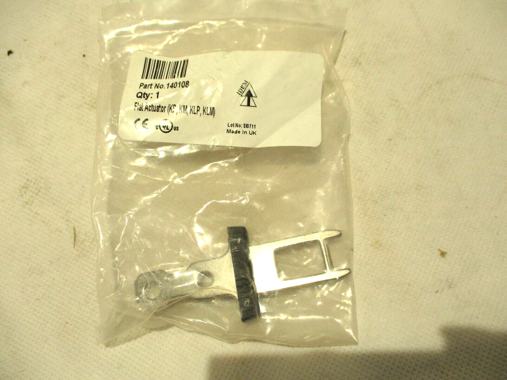 NEW IDEM 140108 SAFETY SWITCH FLAT ACTUATOR-KEY