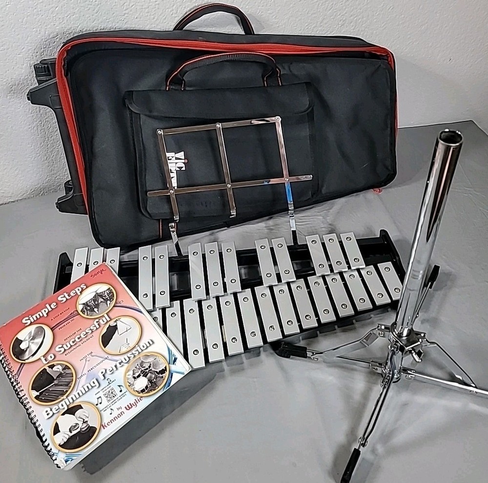 Xylophone Percussion Kit - Comes with bag/Book/Partial Stand No mallets