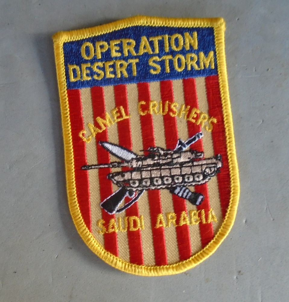 Operation Desert Storm Camel Crushers patch