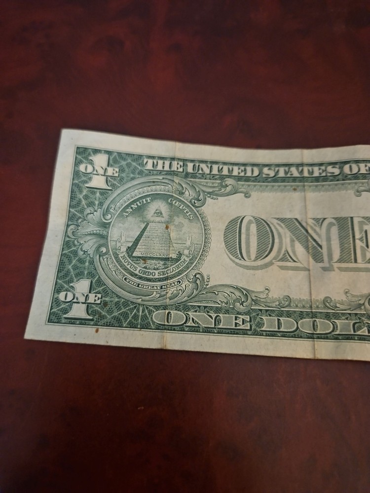 1935 G US One Dollar Bill Silver Certificate $1