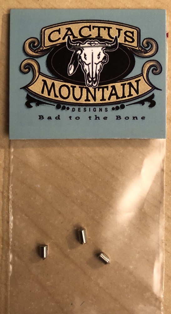 Belt Tip Replacement Screws 3 Pack