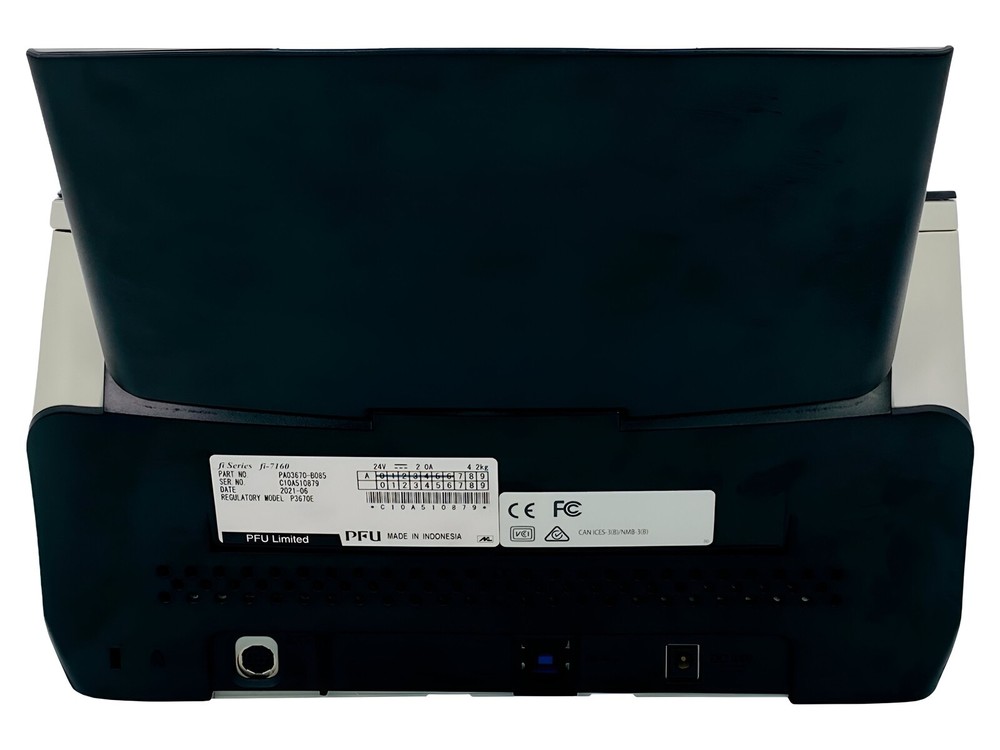 Fujitsu Fi-7160 Desktop 600DPI Duplex Document Scanner w/FULL PACKAGE Grade A!