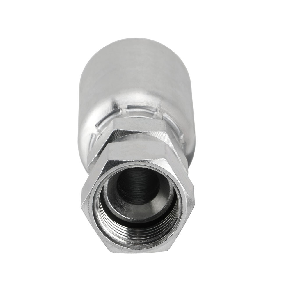 12 Pack 1/2" Hose x 1/2" JIC 37° Female Hydraulic Hose End Swivel Crimp Fitting