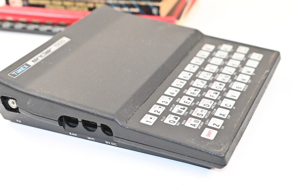 Timex Sinclair 1000 Bundle 16K RAM Tapes Books Untested 1982 PC