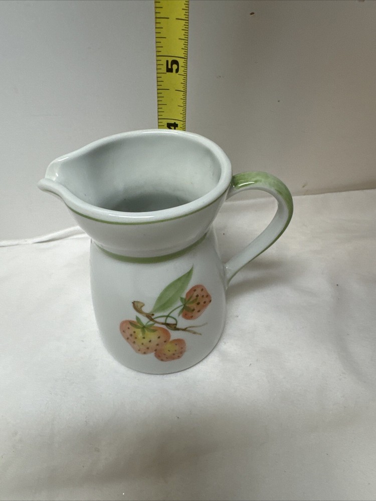 Cream Pitcher Hand Painted Andrea By Sadek