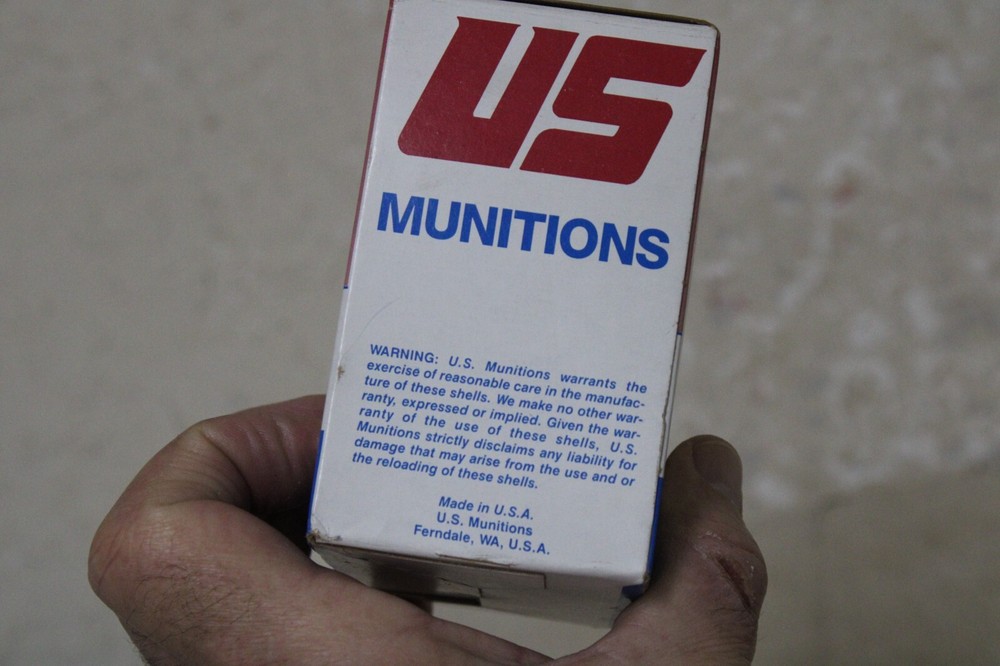 VINTAGE US MUNITIONS 12 GA CARTRIDGE SHELLS Box Empty