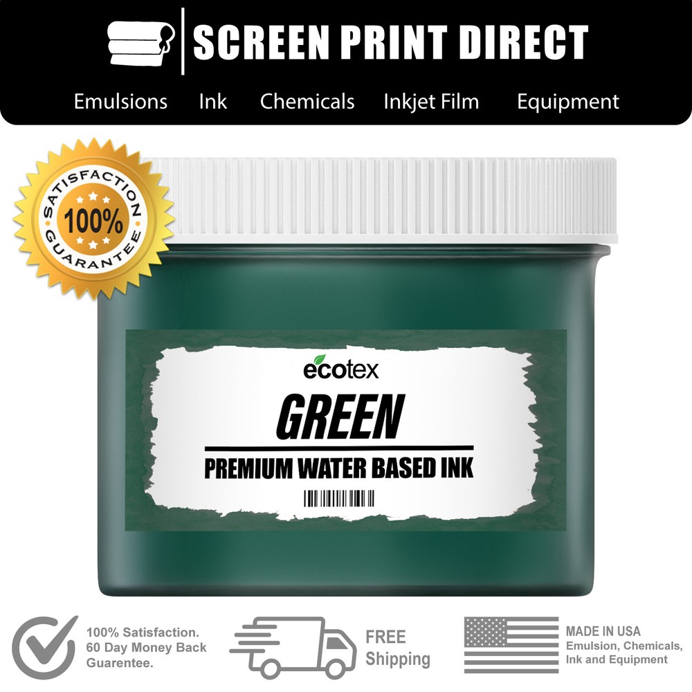 Ecotex® Green Water Based Ready to Use Discharge Ink - Quart - 32oz