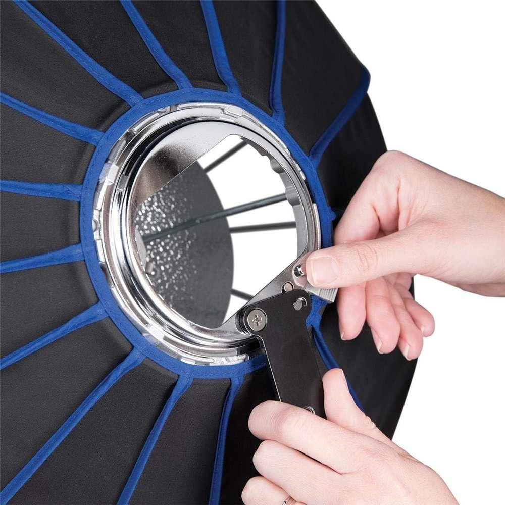 Durable All-Metal Rapid Box Speedlite Insert for Quick Attachment & Versatility