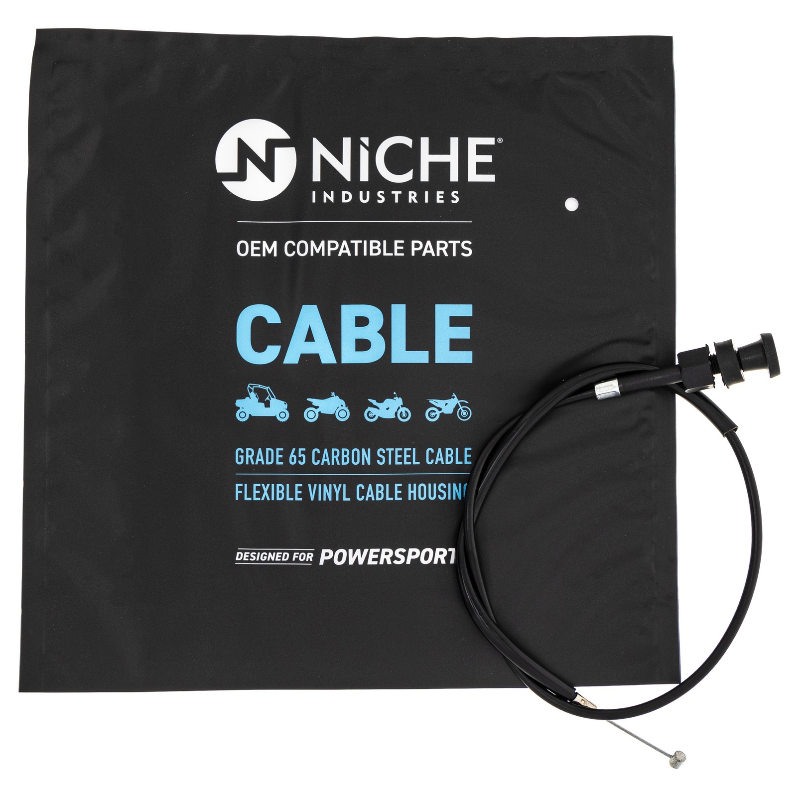 NICHE Choke Cable for Honda ATC125M ATC200 TRX125 TRX200 17950-VM3 17950-VM6-680
