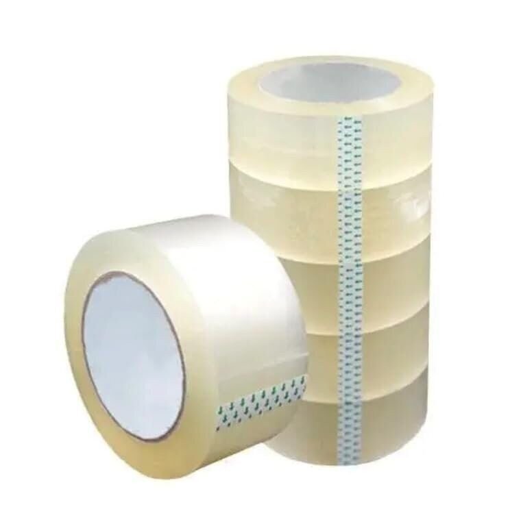 12 Rolls Shipping Packaging Box Packing Sealing Tape 2 mil 2" x 110 Yard 330FT