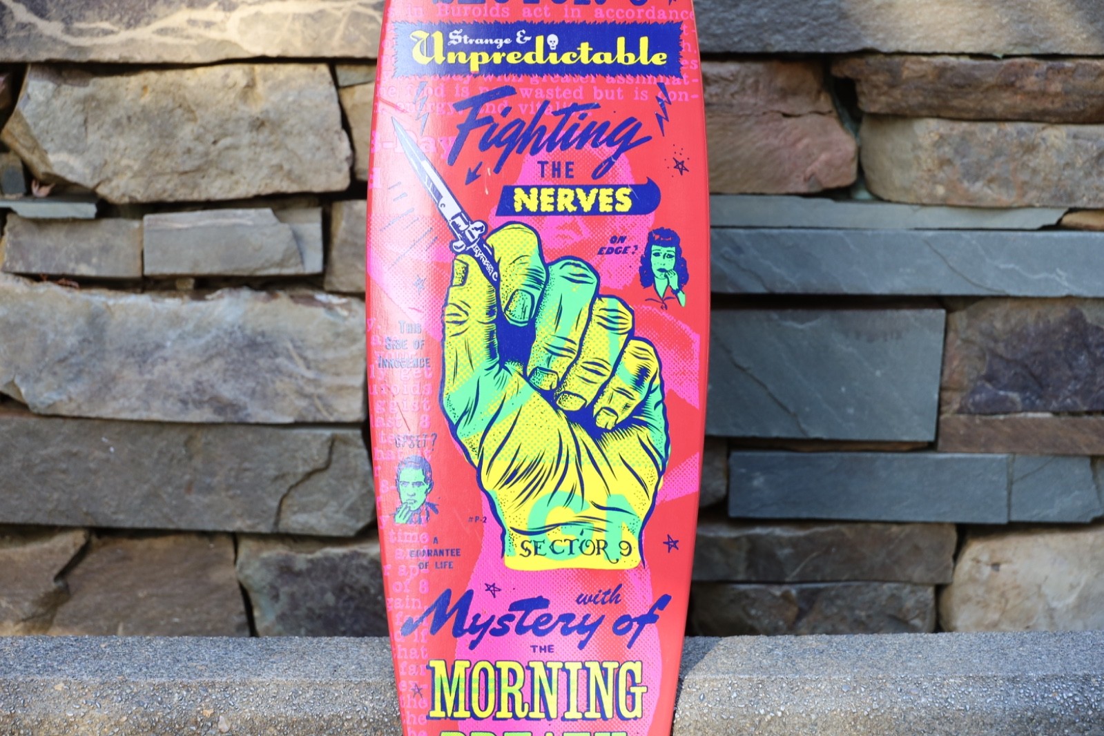 Sector 9 Longboard Strange & Unpredictable Fighting The Nerves - Fast Ship!