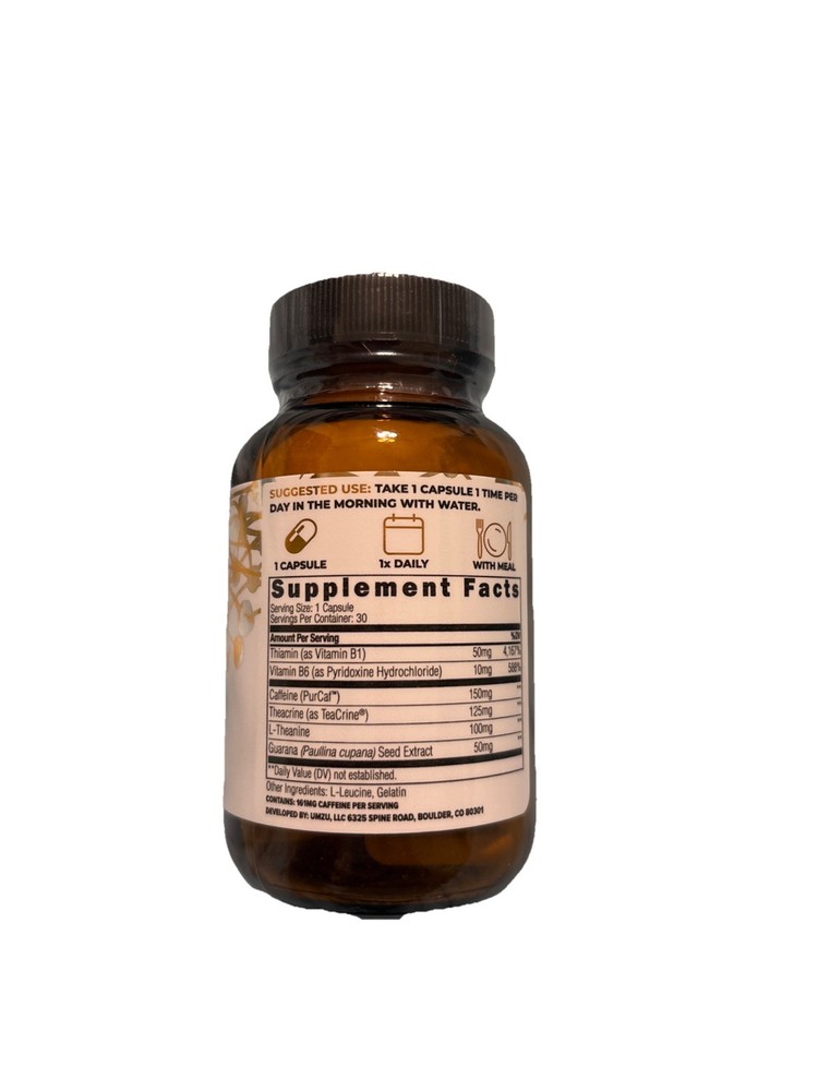 UMZU Miracle Morning - Boost Energy, Mood, & Cognitive Performance