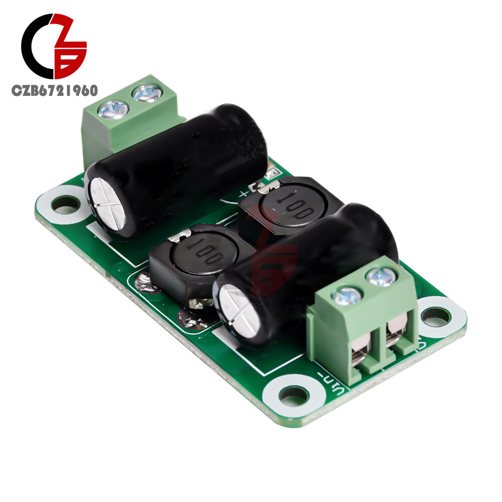 DC Power Filter Board 0-25V/0-50V 2A/3A/4A EMI Interference Suppression Board