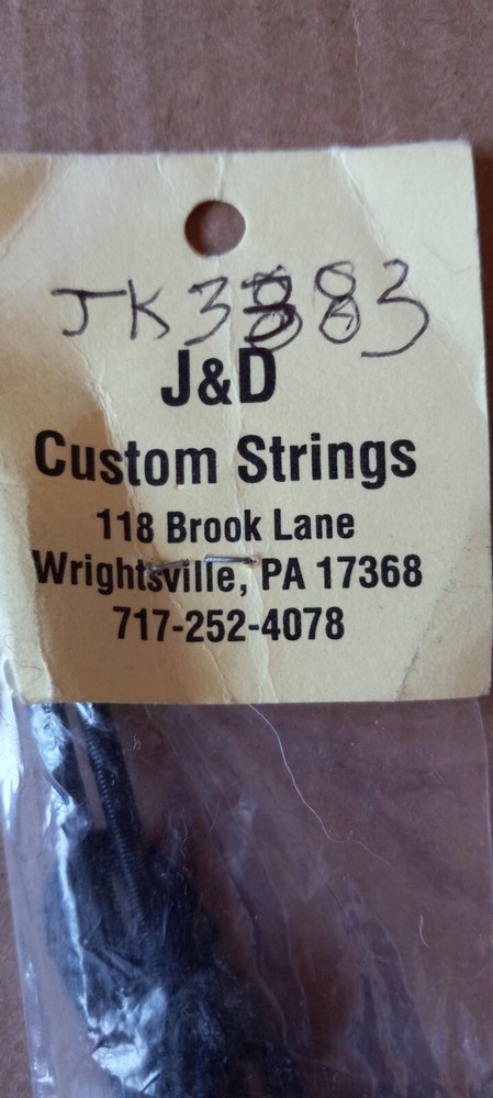 J & D Custom Strings Bow String B-50 - NOS