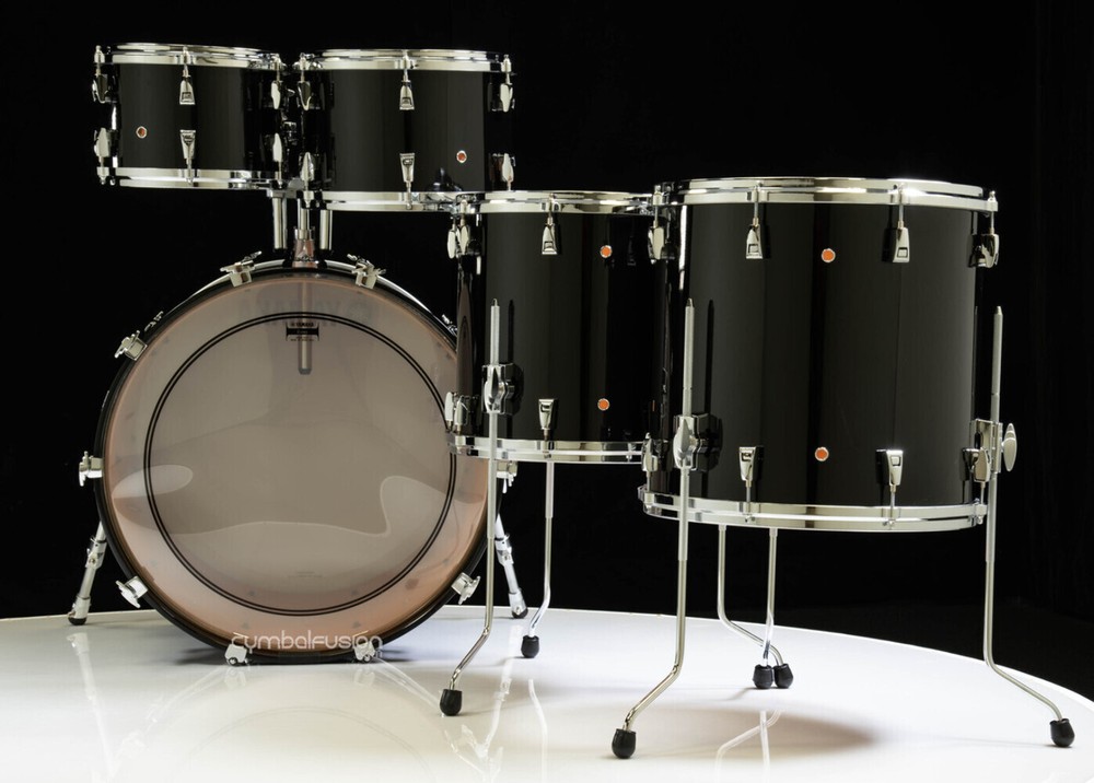 Yamaha Absolute Hybrid Maple Solid Black 10/12/14/16/22