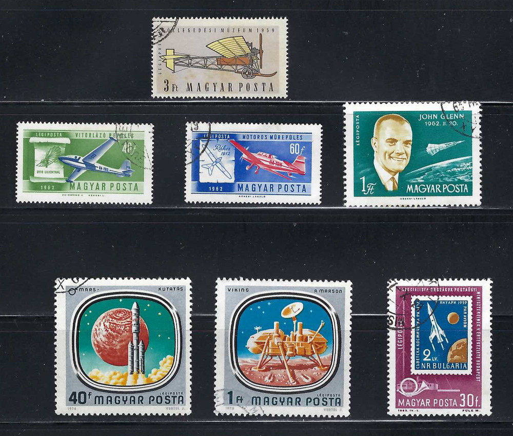 ''SPACE- AVIATION.- -  HUNGARY  {7}