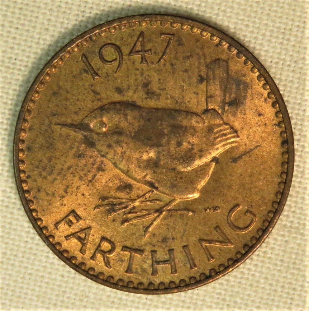 1947 Great Britain Farthing (225)