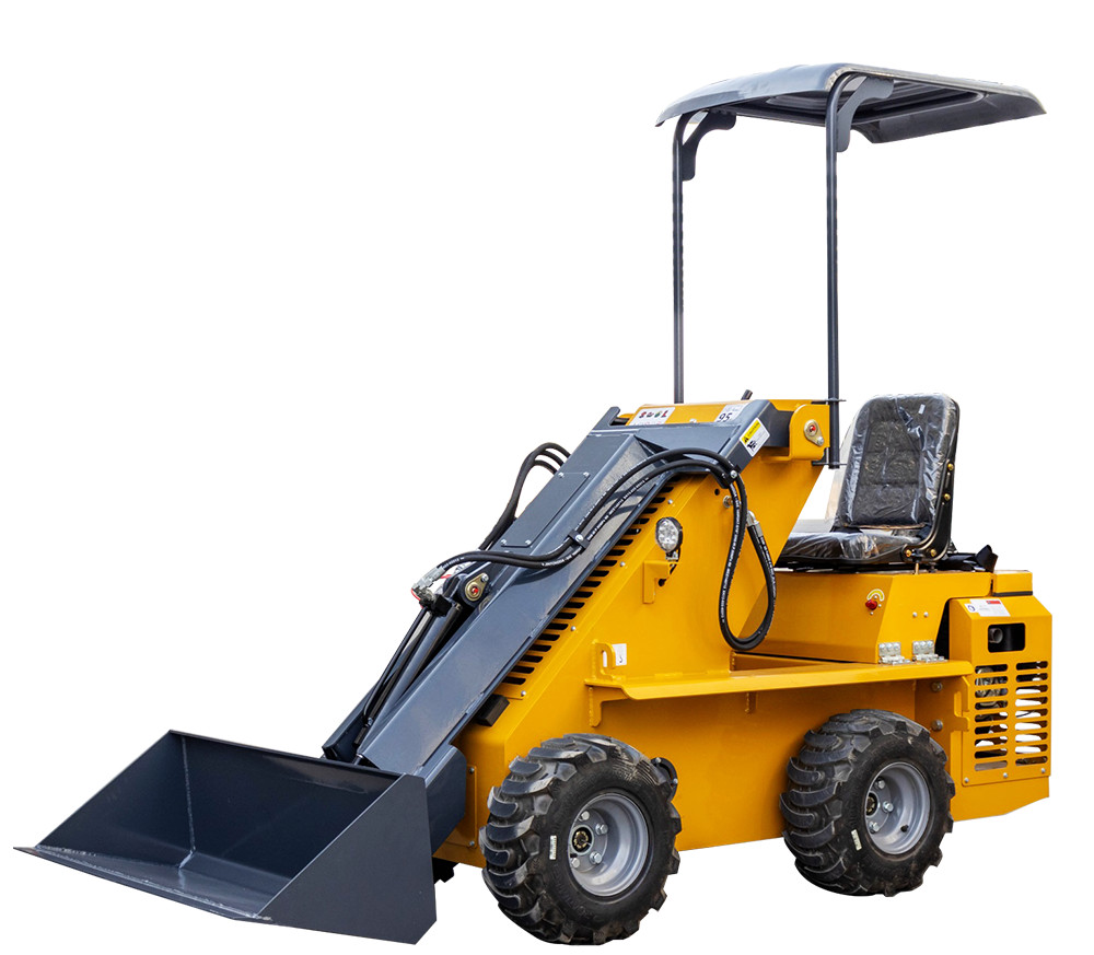 New Mini Skid Steer Loader Wheel Type Riding Skid Machine