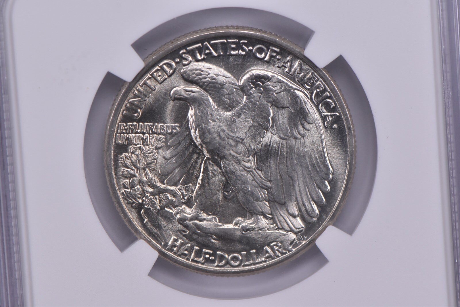 1944 Walking Liberty Half Dollar 50c MS65 NGC Miles Standish Label