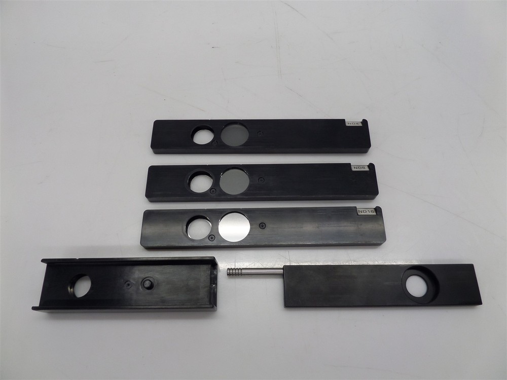 Nikon Eclipse E800 Microscope Slider Parts ND4 ND8 ND16
