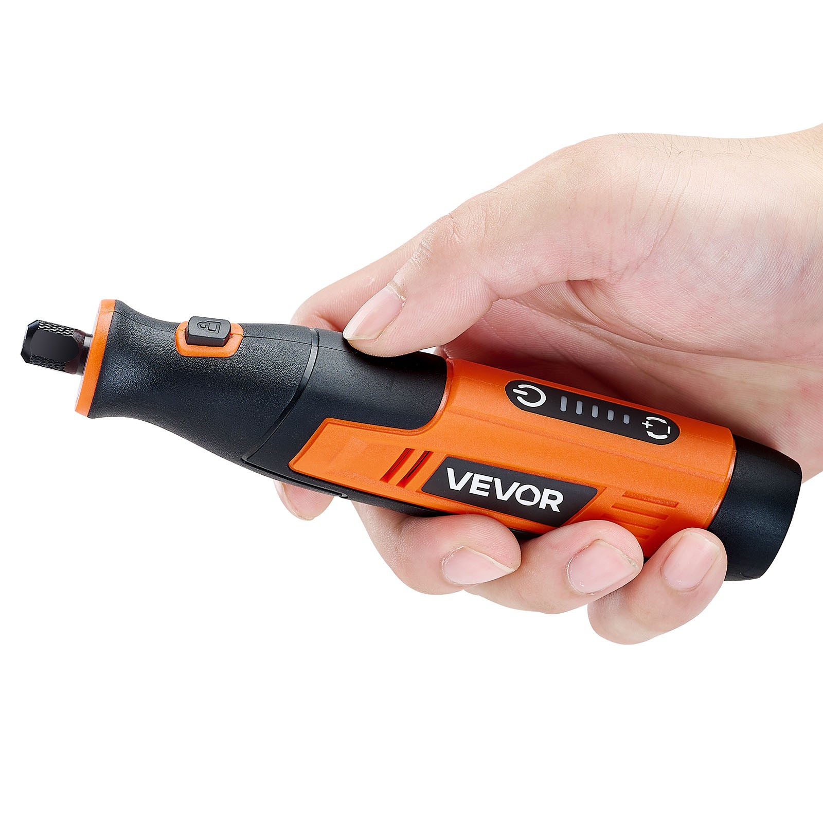 VEVOR 73-Piece Cordless Rotary Tool Kit DC4V 5 Adjustable Speeds 7000-20000 RPM