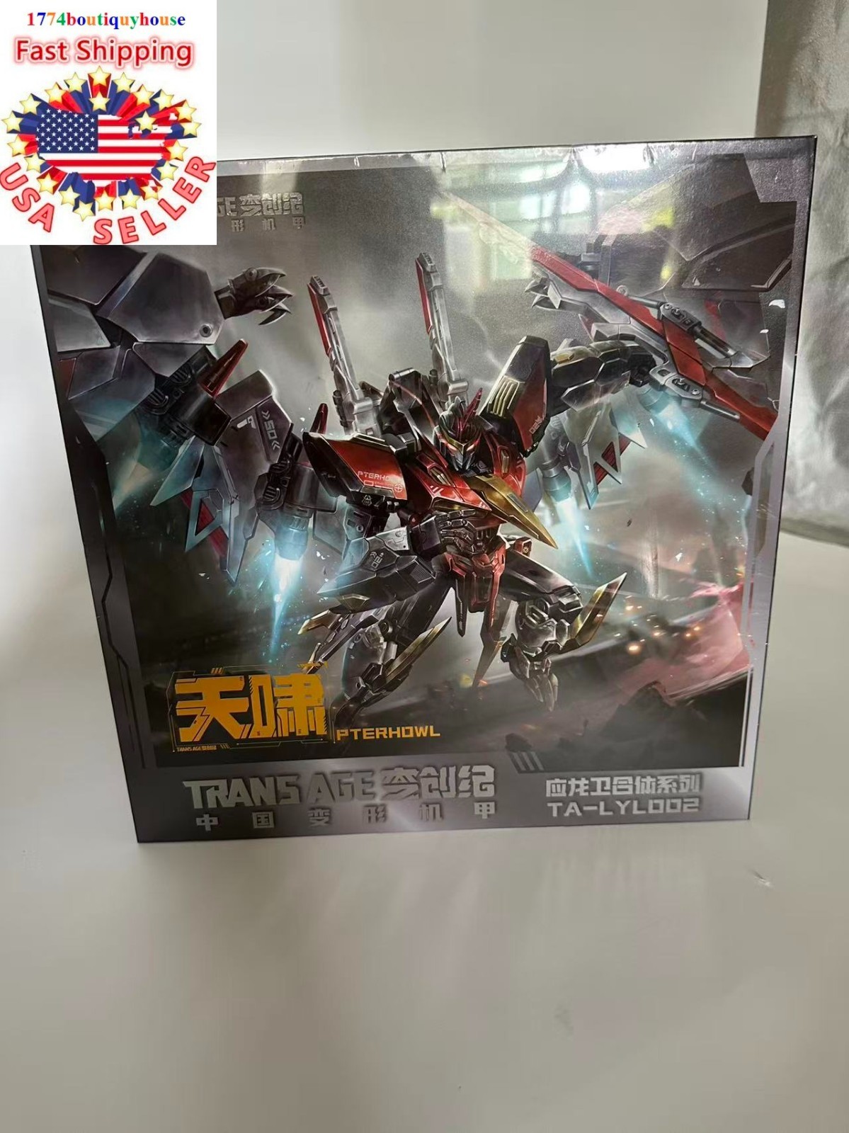 New Cang-Toys CT-Longyan 02 Pterhowl  Dinobot Transformer Swoop TA-LYL002 10" US