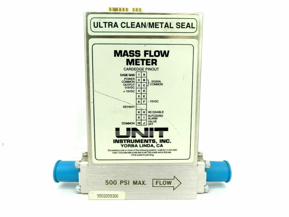 UNIT Instruments UFC-8160 Mass Flow Controller MFC 1 SLM N2 Working Surplus