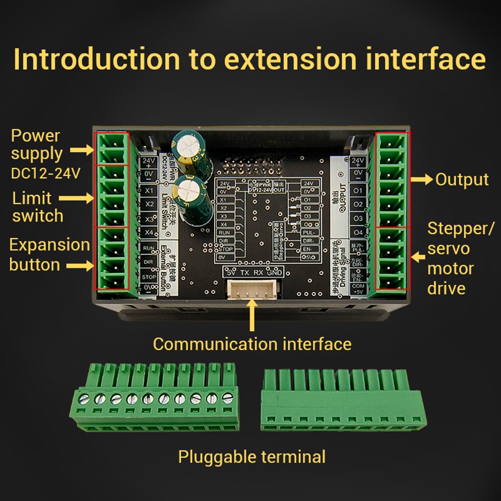 SMC05 Stepper Servo Motor Pulse Controller with Forward/Reverse Speed Control