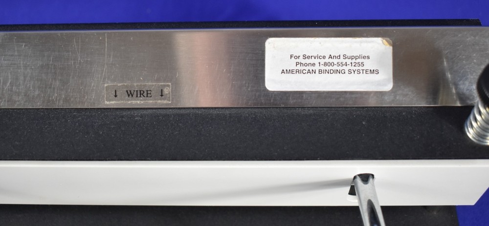 American Binding Systems O-Binding Machine Binder #5437