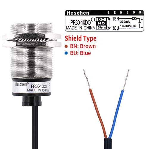 M30 Inductive Proximity Sensor Switch PR30-10DO Cylindrical Type NO, DC 12-24V