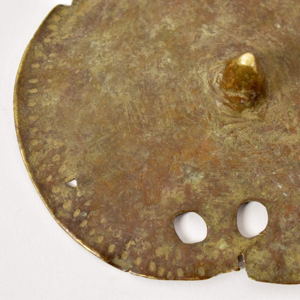 Brass Ethiopian Shield Pendant