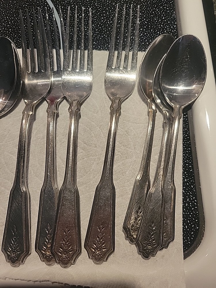 16pc VTG Rogers Stainless KOREA Flatware Replacements