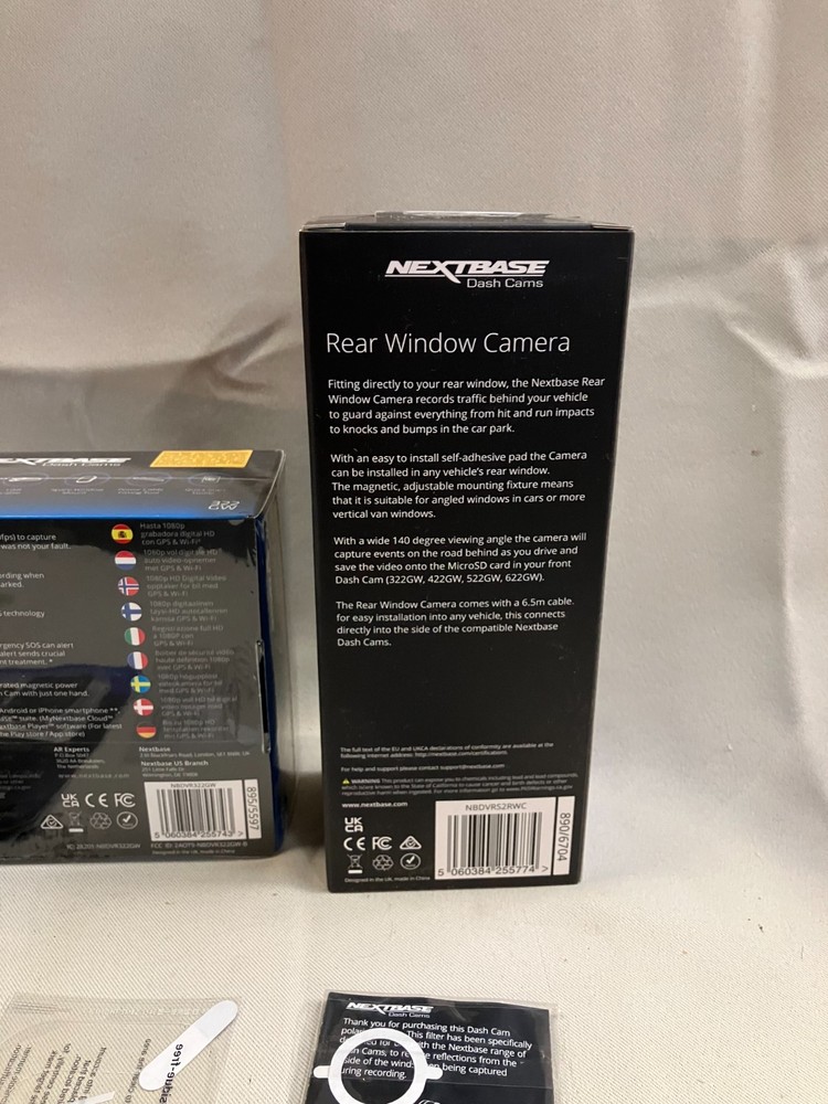 Nextbase Dash Cam Bundle Front Rear with 64GB Memory Card