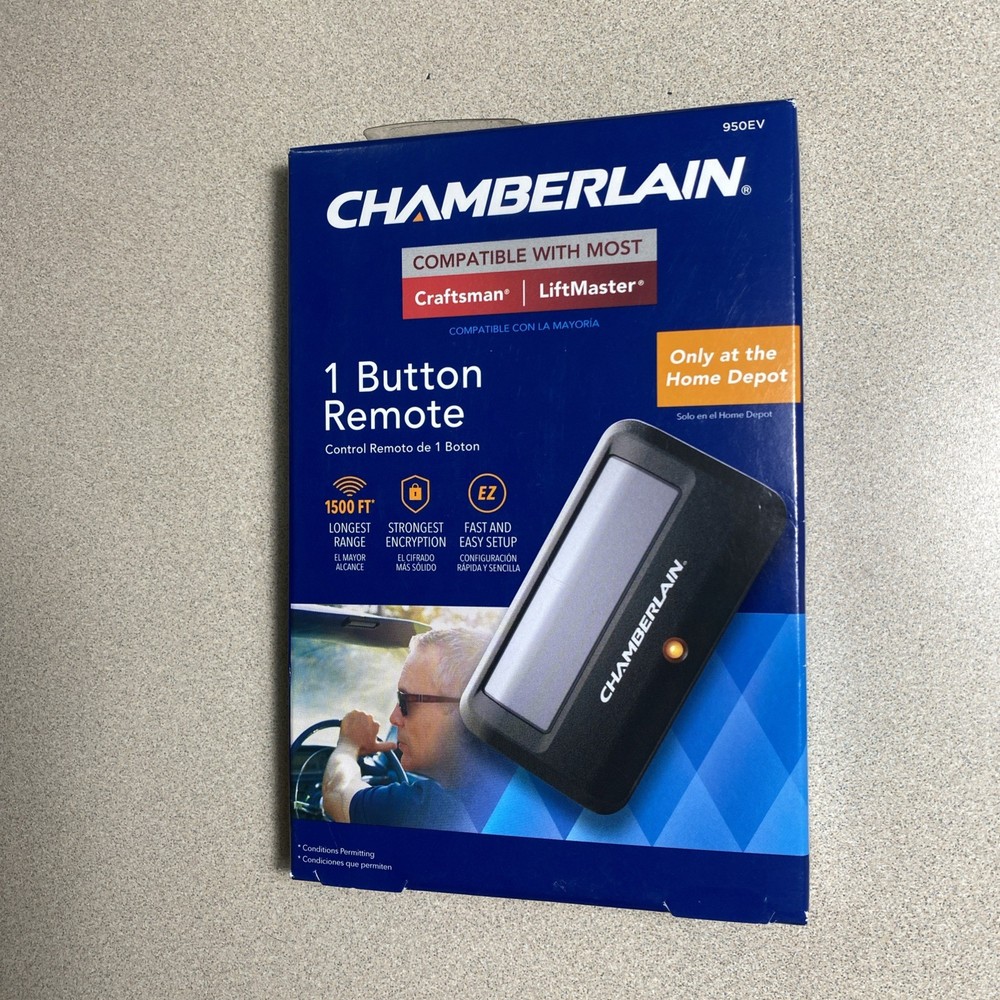 CHAMBERLAIN 1 Button Remote 950EV NEW