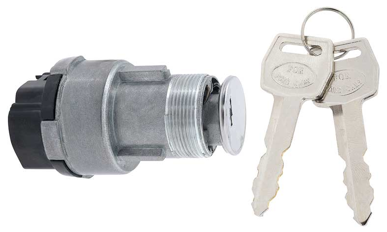 Ignition Switch Assembly For 1970-1976 Ford F100 F250 F350; 6 Blade-Style