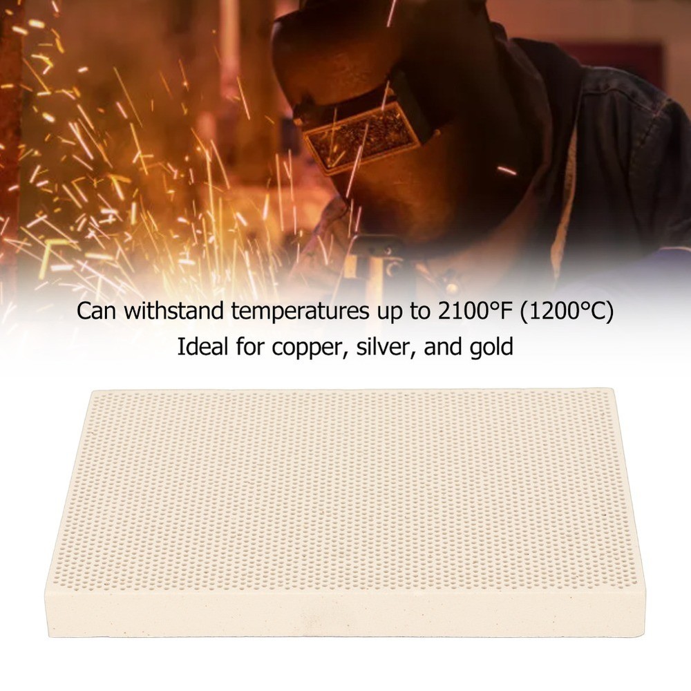 Ceramic Soldering Board High Temperature Resistant Welding Block Fireproof