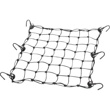 Cargo Net - Adjustable - 15" x 15" - Black