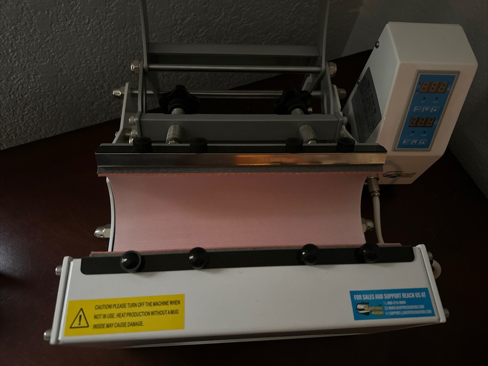 PRACTICALLY NEW Sawgrass SG500 Sublimation Printer/Mug Press Bundle