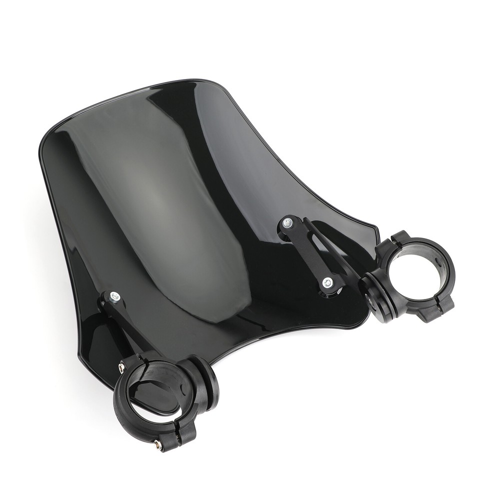 ABS Motorcycle Windscreen Windshield For Dyna Softail Models Black New