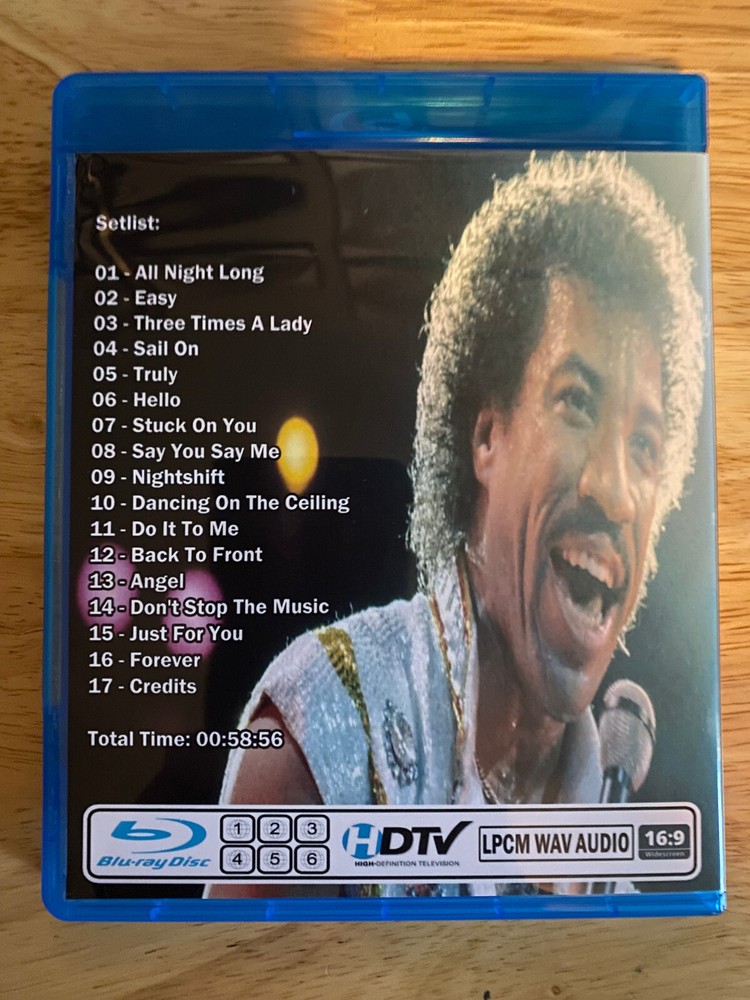 Lionel Richie - Best Performances at the BBC 2022 Live Blu-ray