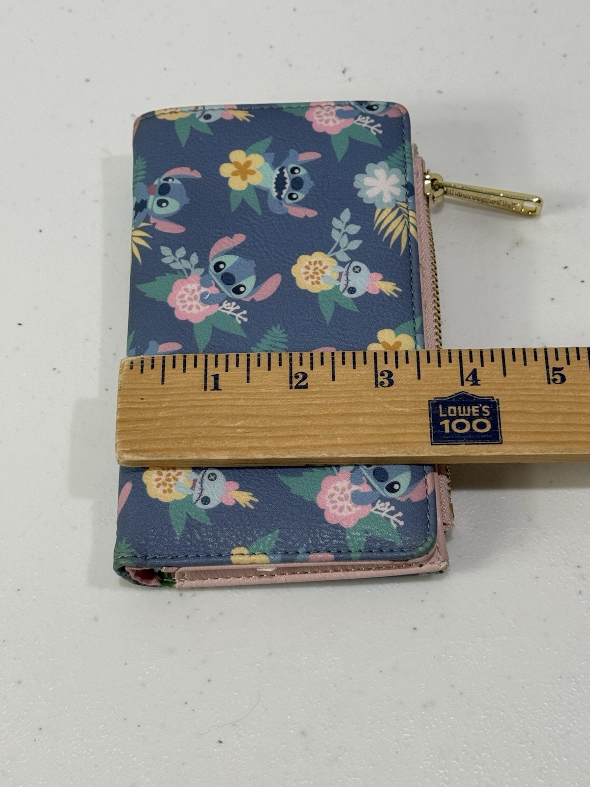 Loungefly Disney Stitch and Scrump Floral Bi-Fold Wallet