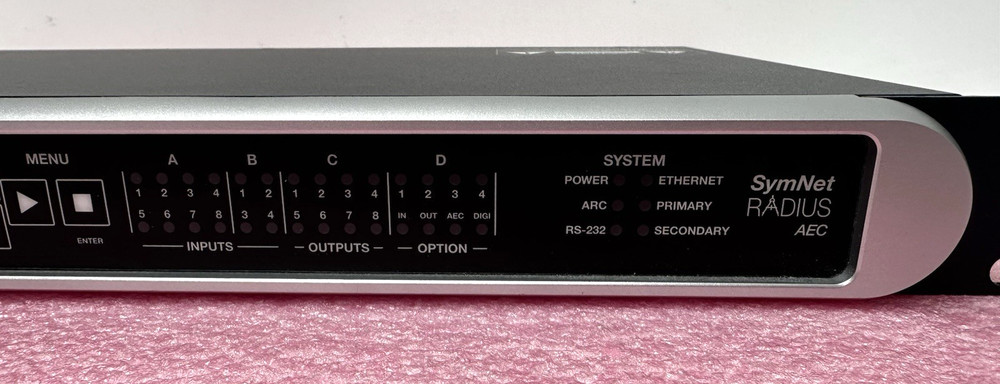 Symetrix SymNet RADIUS AEC Digital Signal Processor DSP w/ VoIP Interface Option