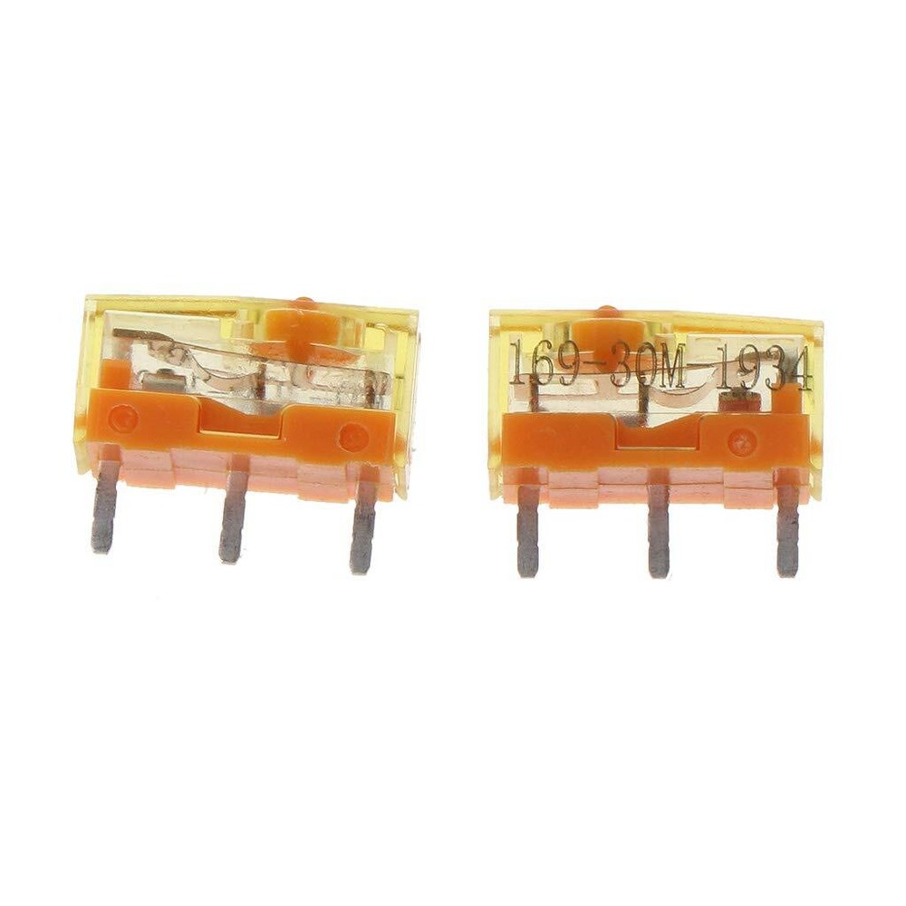 2pcs TTC Dustproof Gold Mouse Micro Switch Micro Button Gold Contactor 30 Mil...