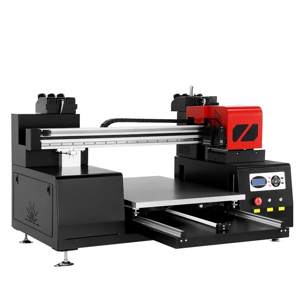 Refinecolor RF-6090 PRO A1 UV DTF Flatbed Printer Starter Bundle US Tech Support