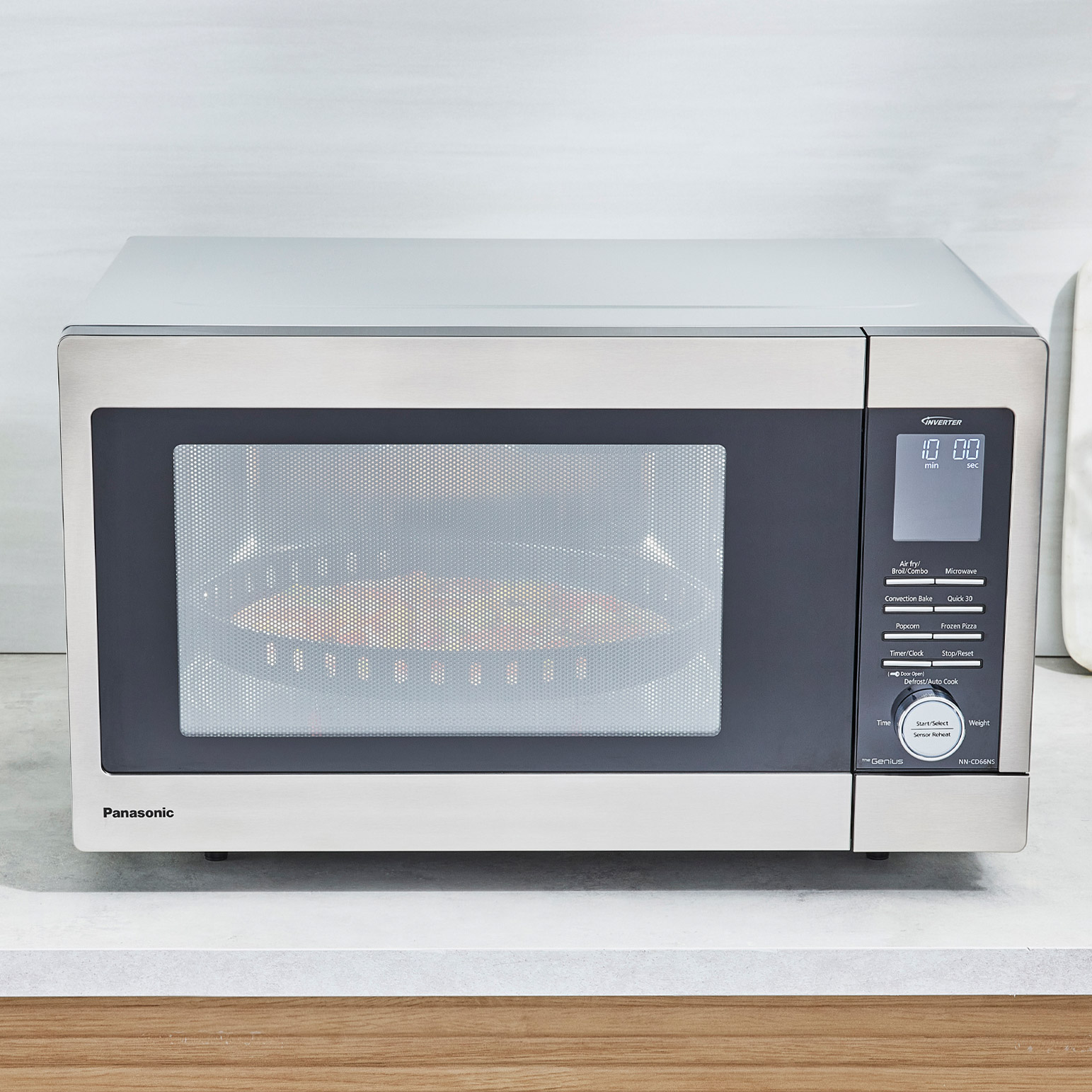Panasonic 1.3 cu. ft. 4-in-1 Countertop Microwave Airfry, Broil, Bake, Multioven