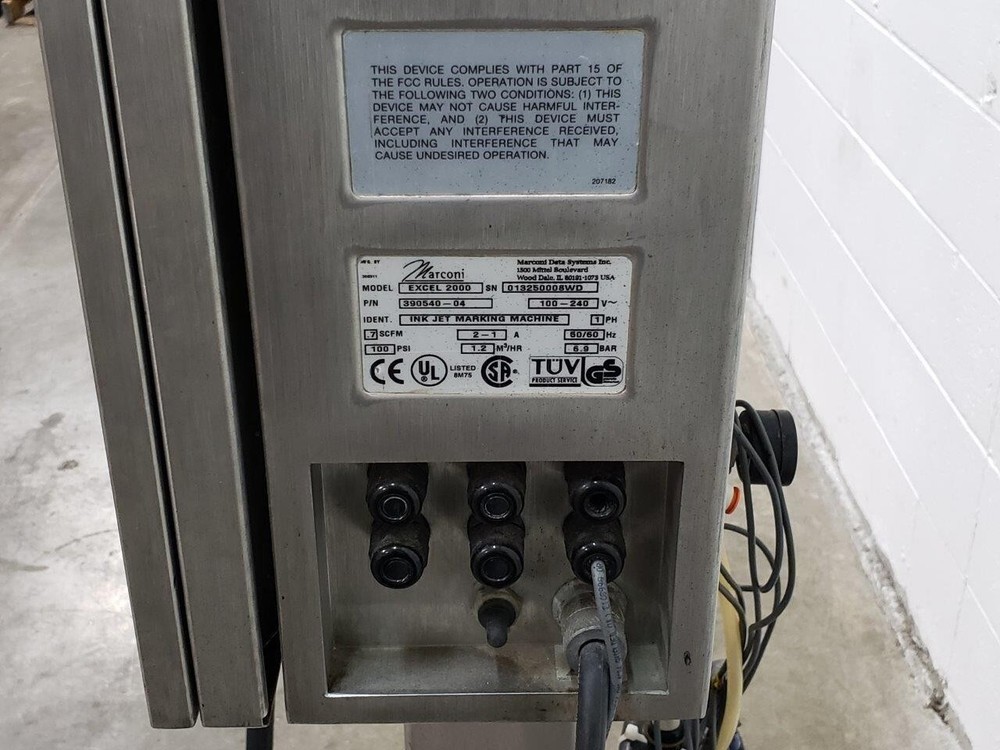 Marconi Videojet EXCEL 2000 Ink Jet Printer