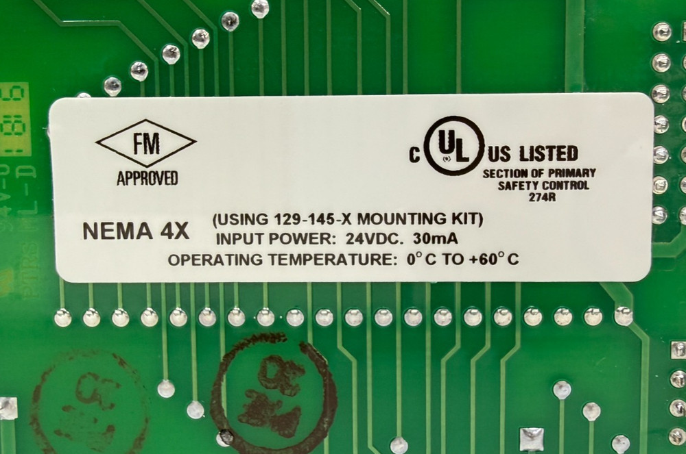 FIREYE ED510 Display Module with ED580 Cable for EP, EPD and MicroM Programmers