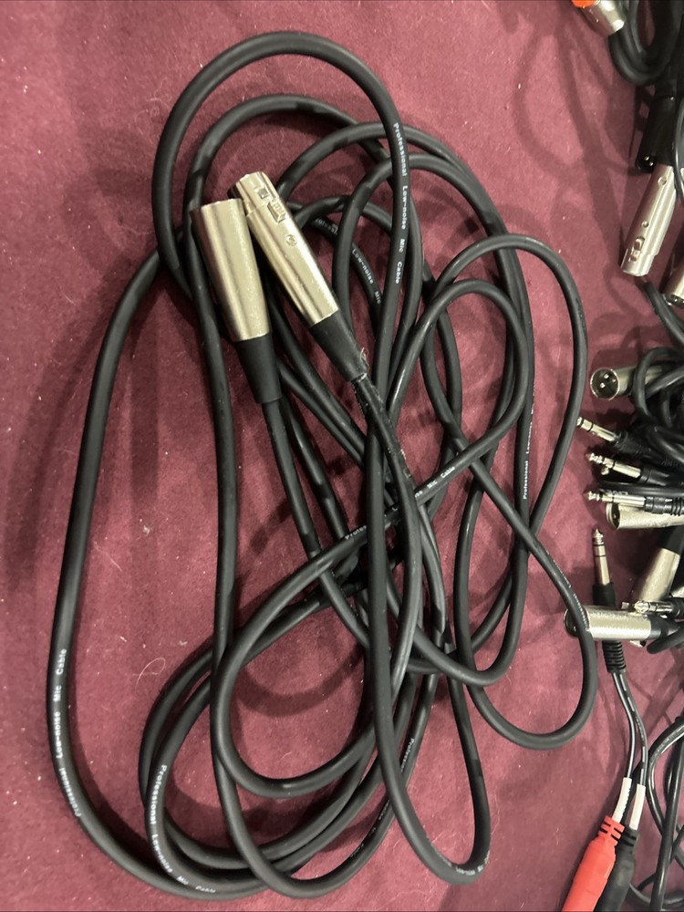 Microphone Cable 20ft Professional Low Noise Mic Cable