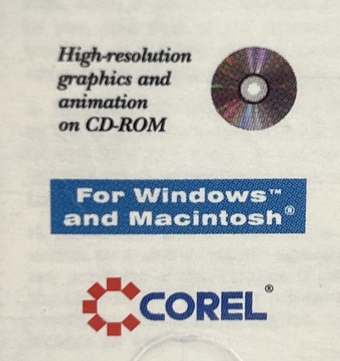 Blue Tortoise (Corel Software, 1995, CD-ROM) Children's Coloring Software - NEW