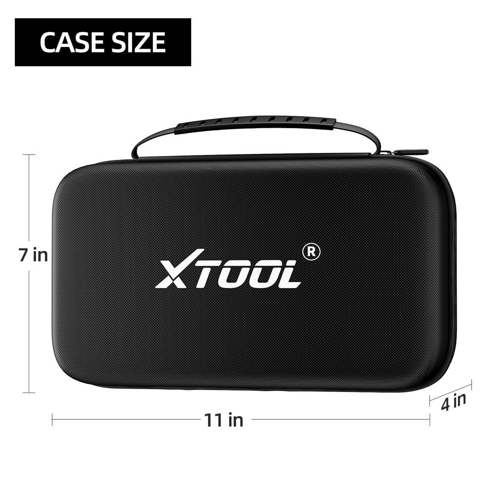 XTOOL Carrying Case for OBD2 Scanner Diagnostic Tool, Waterproof Car Scanner ...